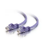C2G 15m Cat6 550MHz Snagless Patch Cable cable de red Púrpura