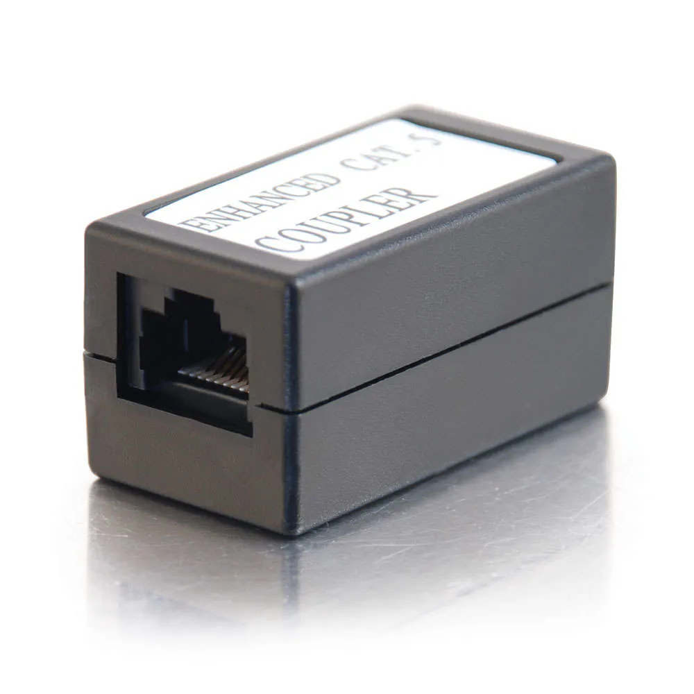 C2G 81556 cambiador de género para cable RJ-45 Negro
