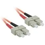 C2G 7m SC/SC Duplex 62.5/125 Multimode Fibre Cable Cable de fibra óptica e InfiniBand
