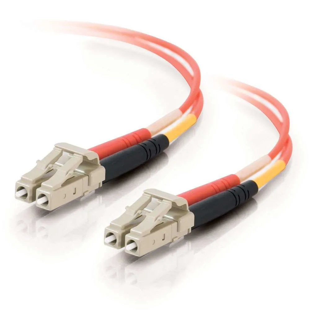 C2G 3m LC/LC LSZH Duplex 50/125 Multimode Fibre Patch Cable Cable de fibra óptica e InfiniBand Naranja
