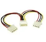 C2G 5.25 Internal Power Y-Cable 0,5 m