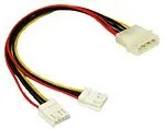 C2G 5.25in/3.5in Internal Power Y-Cable 0,25 m