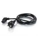 C2G 5m 90° Power Cord Negro