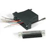 C2G RJ45/DB25M Modular Adapter Negro