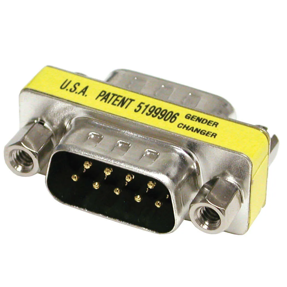 C2G 81524 cambiador de género para cable DB9-pin Plata