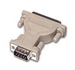 C2G DB9/DB25 Adapter Gris