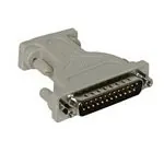 C2G DB9/DB25 Adapter DB9 FM DB25 M Gris