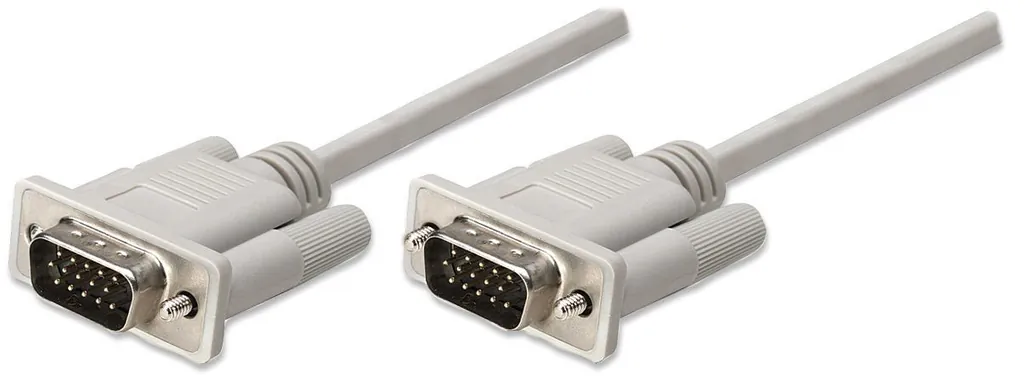 Manhattan 300735 cable VGA 1,8 m VGA (D-Sub) Blanco