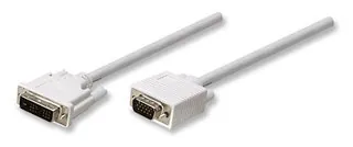 Manhattan Monitor Cable cable de señal 1,8 m Blanco