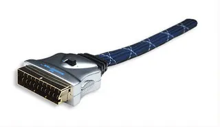 Manhattan SCART - RCA 1,5 m RCA (x3) Azul