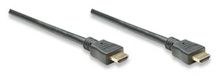 Manhattan HDMI cable de señal 3 m Negro