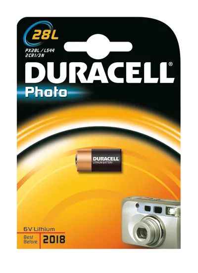 Duracell Photo 28L Batería de un solo uso Litio