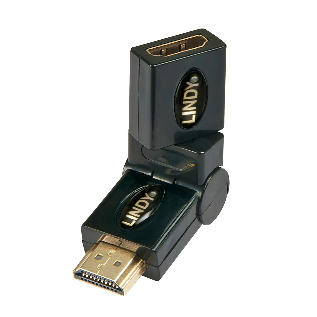 Lindy 41096 cambiador de género para cable HDMI M HDMI FM Negro