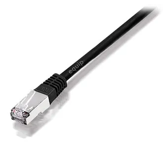 Equip 205910 cable de red Negro 1 m Cat5e F/UTP (FTP)