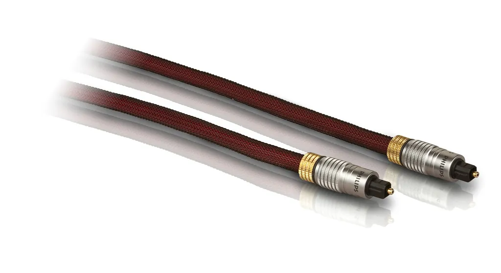 Philips SWW1702U/27 cable de audio 2,44 m Toslink Marrón