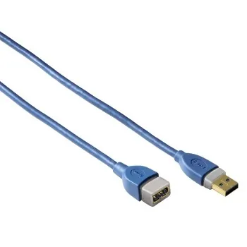 Hama USB 3.0, A plug - A socket, 3.00 m cable USB 3 m USB A Azul