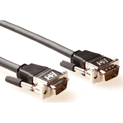 ACT VGA M/M 3.0m cable VGA 3 m VGA (D-Sub) Negro