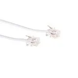 ACT Modular telephone cable RJ-11/RJ-11 10 m Blanco
