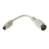 ACT conversion adapter AT female - PS/2 male