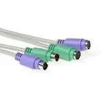ACT PS/2 M - PS/2 F 5.00m cable ps/2 5 m
