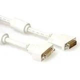ACT DVI-I Dual Link M/F 3.0m cable DVI 3 m Beige