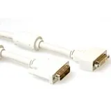 ACT DVI-I Single Link M/F 2.0m cable DVI 2 m Beige