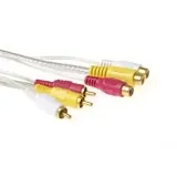 ACT AK2290 cable de vídeo compuesto 2 m 3 x RCA
