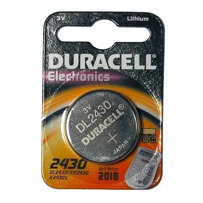 Duracell DL2430 pila doméstica Batería de un solo uso Litio