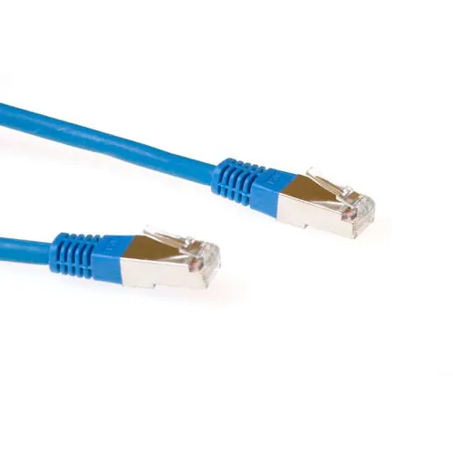 ACT SSTP Cat6 PIMF LSZH 3m cable de red Azul