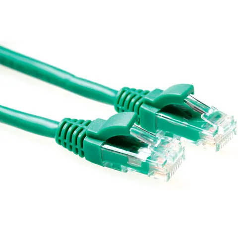 ACT CAT6 UTP 3,00 m cable de red Verde 3 m