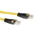 ACT CAT5E UTP cross-over (IB3101) 1m cable de red Amarillo