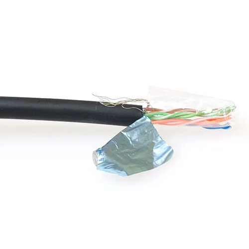 ACT CAT5E FTP LSZH (FP7950) 500m cable de red Negro