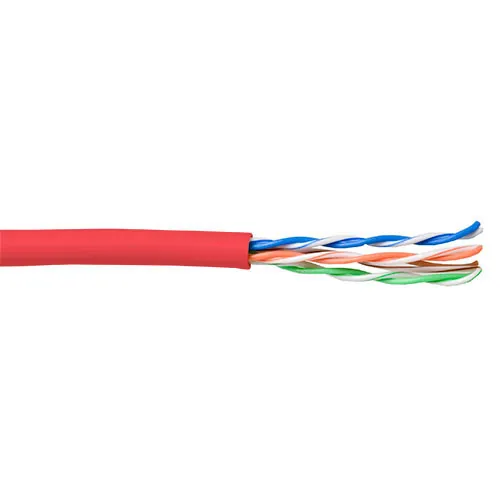 ACT UTP Cat5e 100m Patch cable de red Rojo