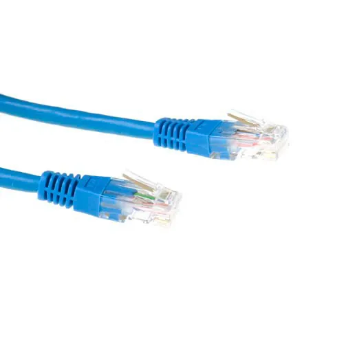 ACT CAT6 UTP LSZH (IB9610) 10m cable de red Azul