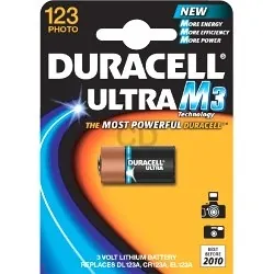 Duracell DL123 Batería de un solo uso Litio