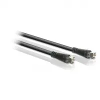 Philips SWV 2847W cable coaxial 10 m F-Plug Negro
