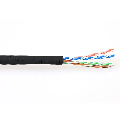 ACT 305m Cat6 Cable cable de red Negro