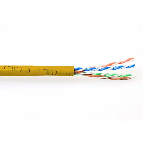 ACT 305m Cat6 Cable cable de red Amarillo