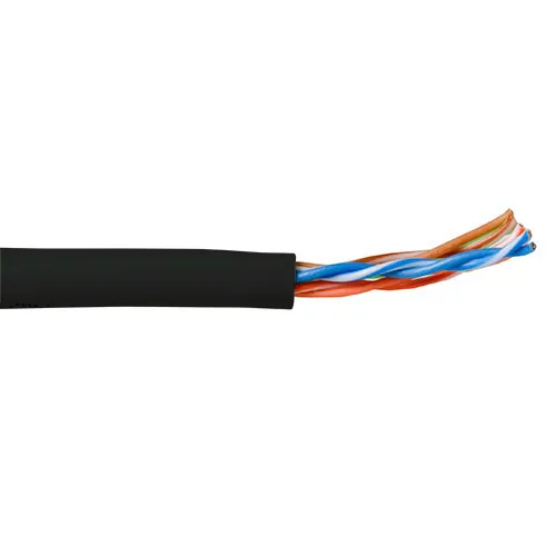 ACT 305m Cat5E Cable cable de red Negro