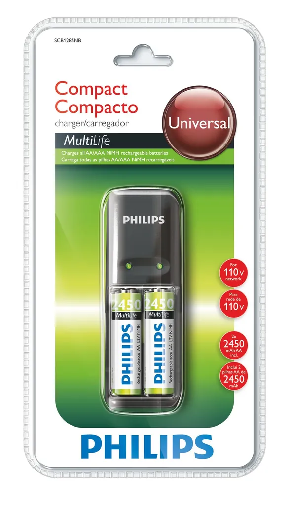 Philips MultiLife SCB1285NB/78 cargador de batería