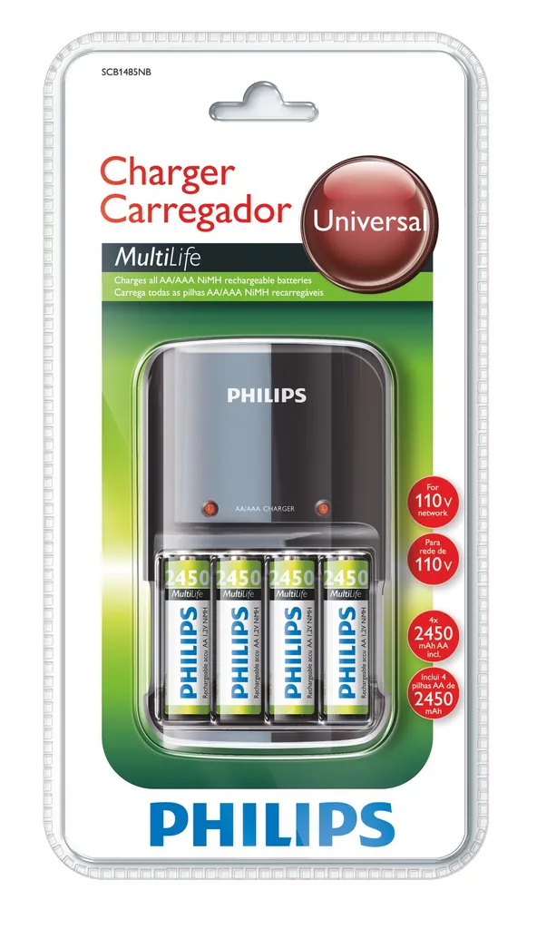 Philips MultiLife SCB1485NB/78 cargador de batería