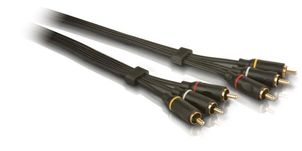 Philips SWV7532S/10 cable de vídeo compuesto 1,5 m Negro