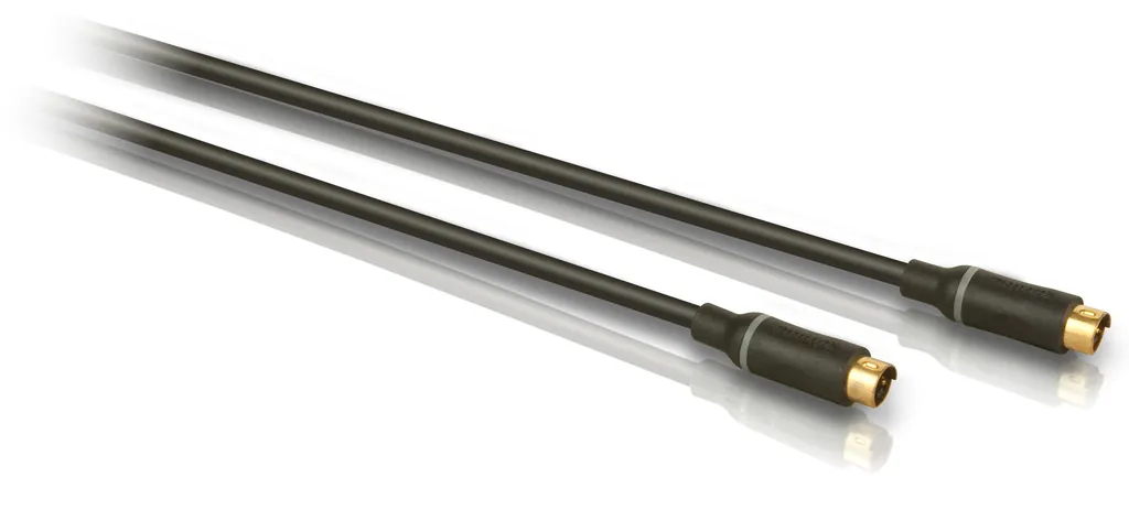 Philips SWV7513S/10 cable S-vídeo 3 m Latón