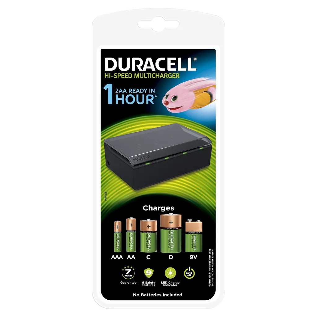 Duracell CEF 22 cargador de batería