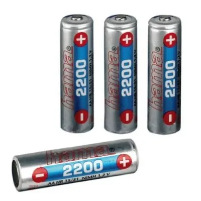 Hama AA Accu 2200 mAh Batería recargable Níquel-metal hidruro (NiMH)