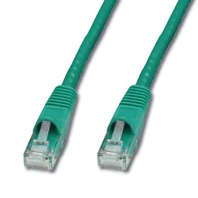 Lindy Cat.6 UTP 0.3m cable de red Verde 0,3 m