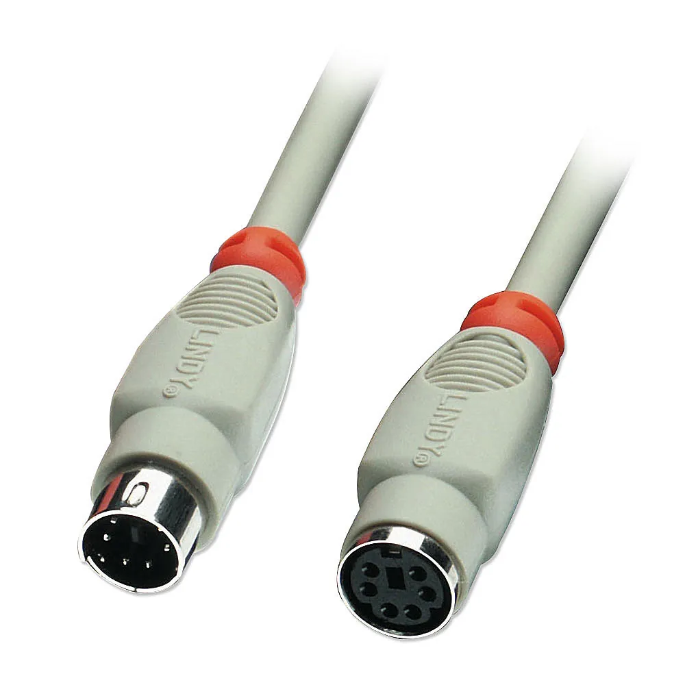 Lindy 33461 cable ps/2 2 m Gris