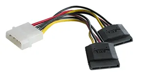 Lindy Internal SATA (w/1 x 5.25"), 0.15m cable de SATA 0,15 m