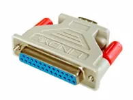 Lindy Serial Adapter 25-pin D FM 9-pin D M Gris