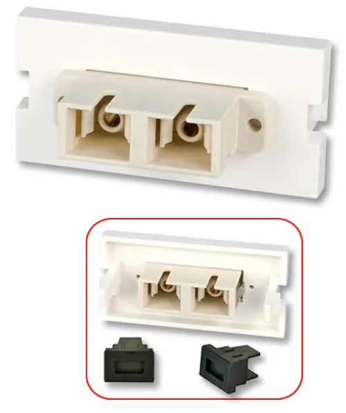 Lindy SC Duplex Multimode Bezel Blanco